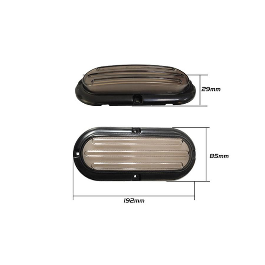 2 Pcs 74 Led Car Flowing Turn Signal Brake Tail Lamp Driving Light Strobe Lamp