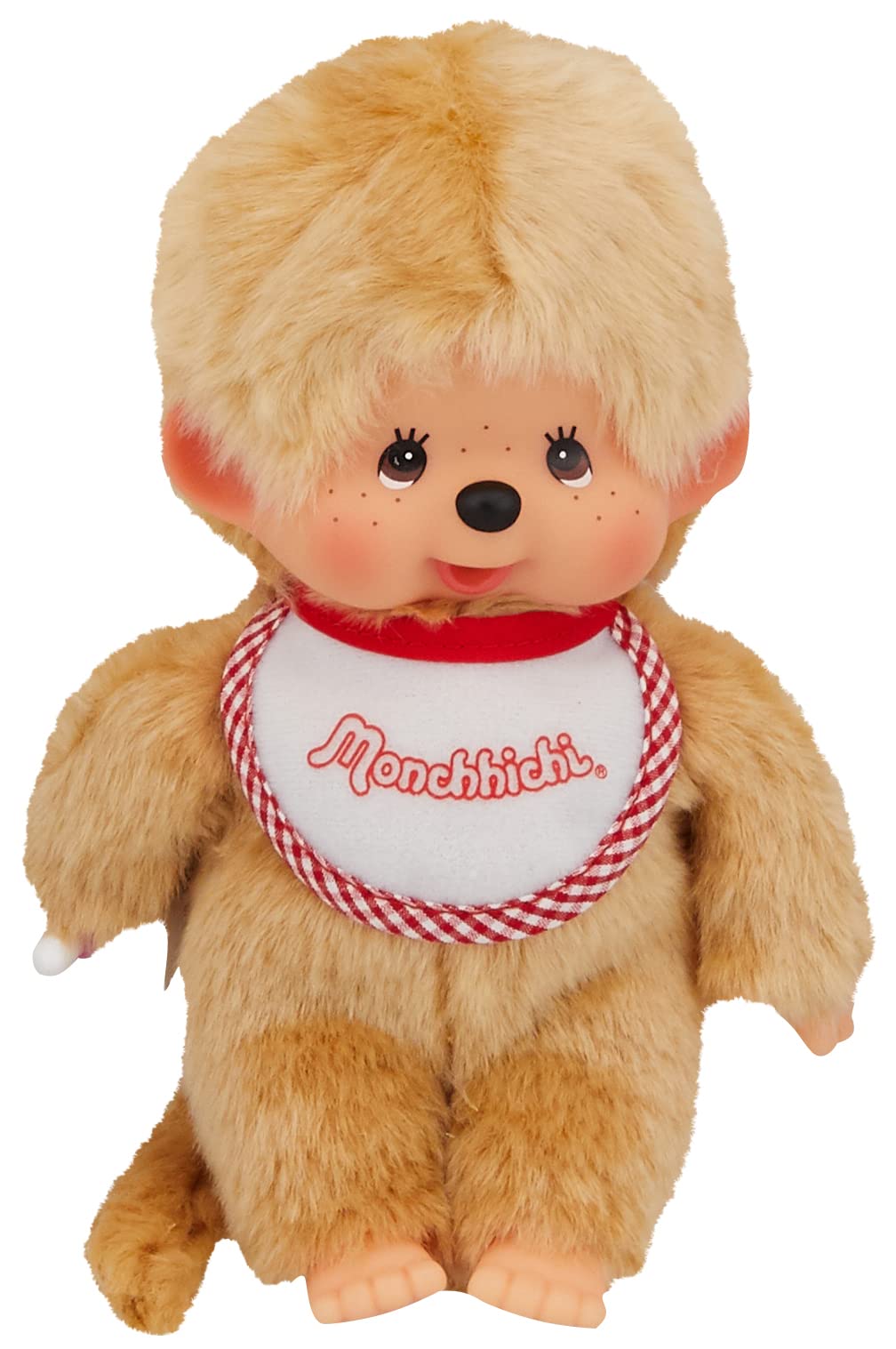 

Monchhichi Premium Standard мягкая игрушка S бежевого цвета для мальчика, высота прибл. 19 см.
