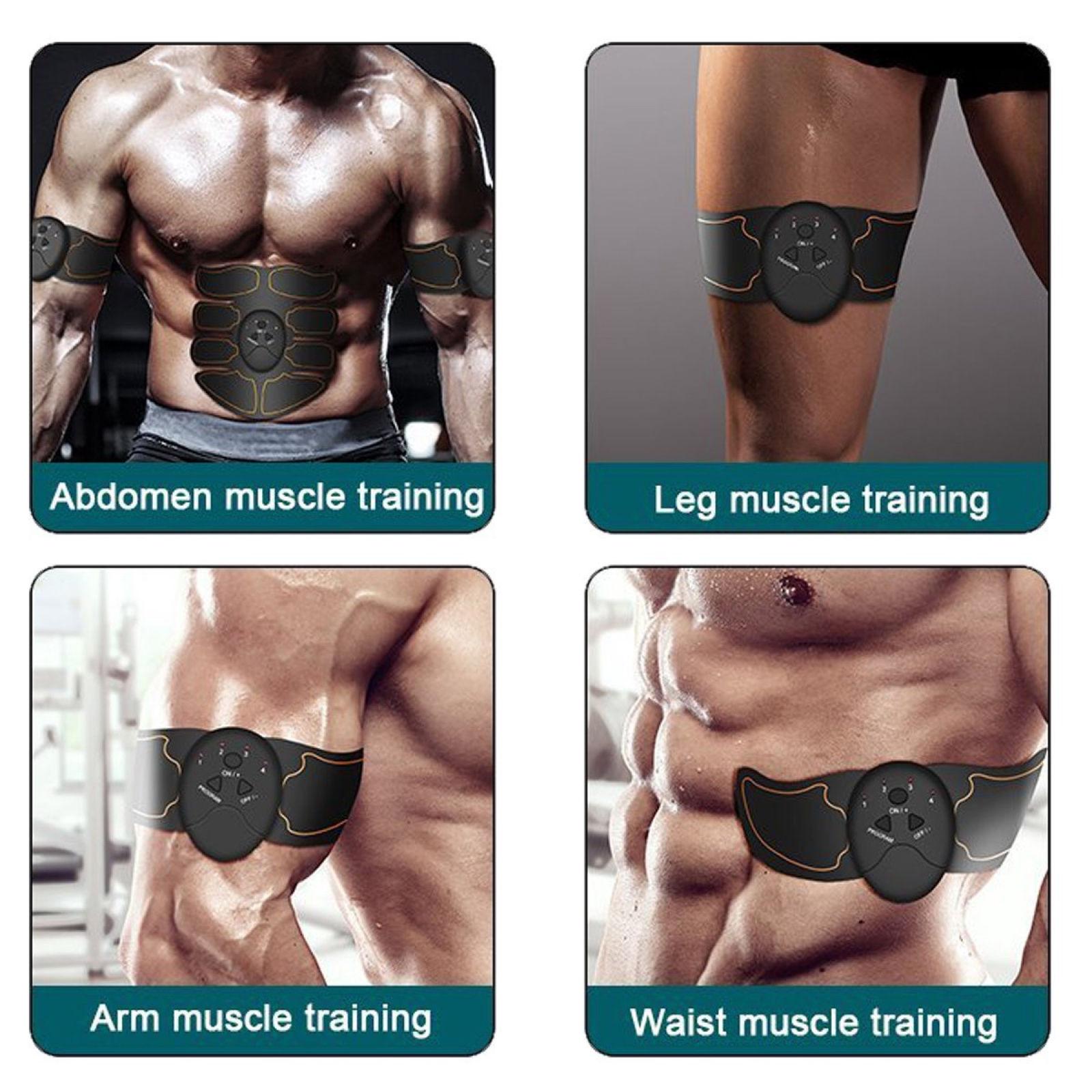 EMS наклейка для тренировки мышц живота — фото 5