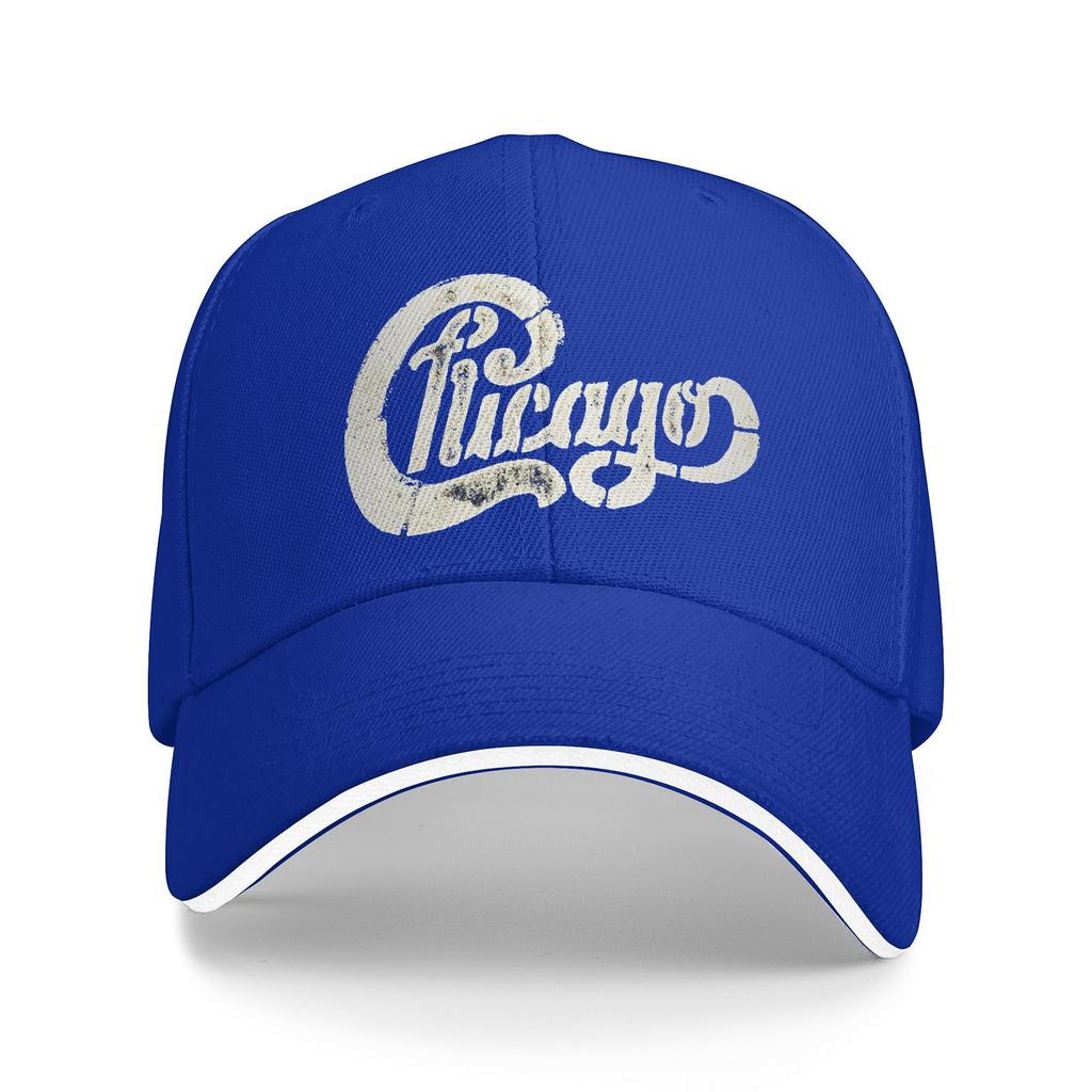 Unisex Chicago Band Rock Band Music Hats Trendy Baseball Cap Sun Hat Golf Headewear Adjustable Fit