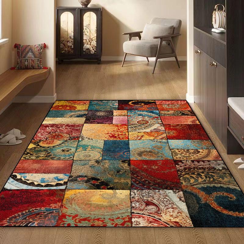Large Area Carpets for Living Room Easy Clean Non-slip Bedroom Cloakroom Decoration Rugs Washable Sofa Coffee Table Entrance Mat