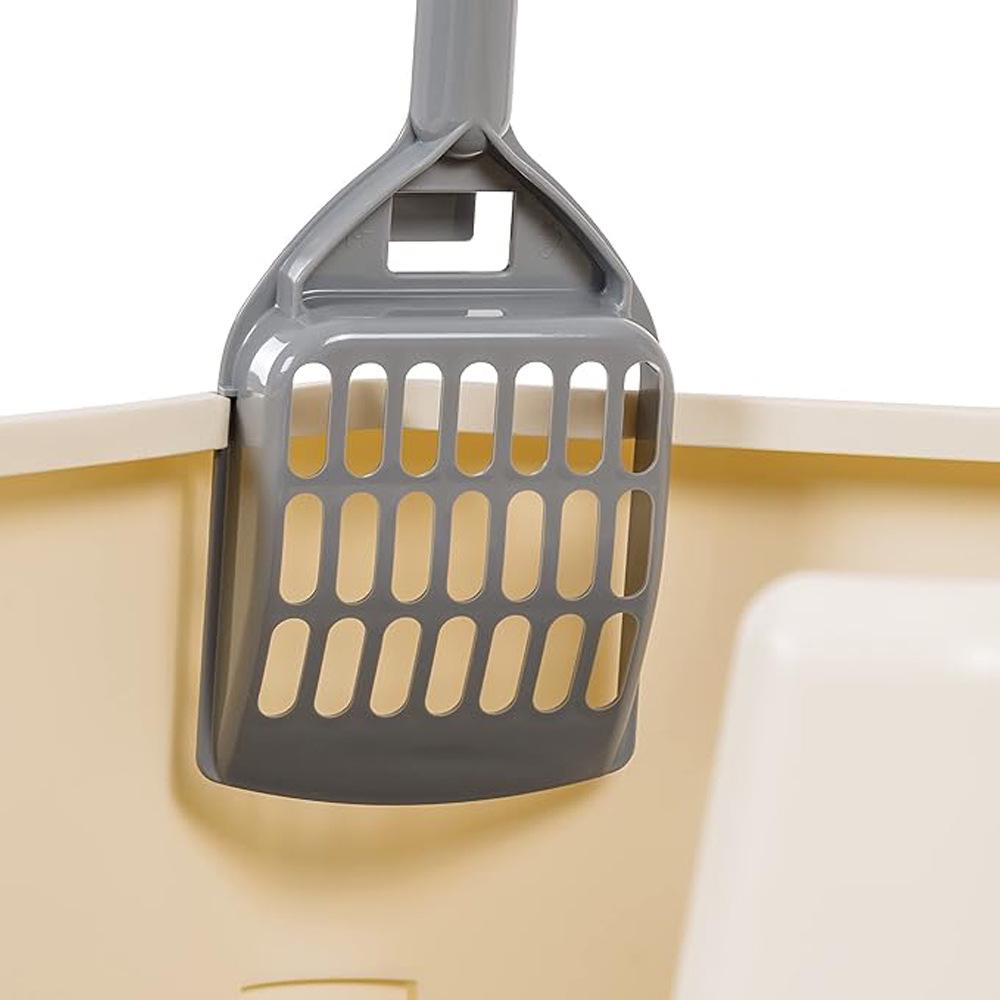 Fully Enclosed Extra Large Cat Litter Box with Anti-Splash Mat