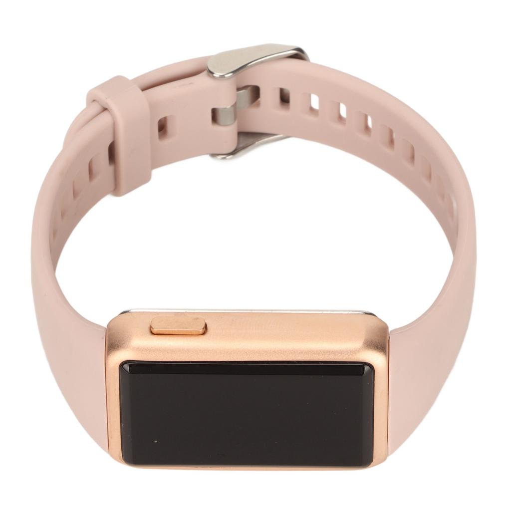 Smart Watch Alloy Silicone Glass 210mah 30m Waterproof LED Fitness Watch for Family Friendly Colleagues