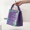 Lunch Bag Thickened Aluminum Foil Insulation Bag Tote Bag Waterproof Fresh Lunch Bag Suitable for Daily Life