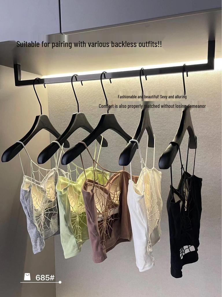 Spicy Girl Pure Cotton Back Support Camisole with Built-in Cups and Chest Pad