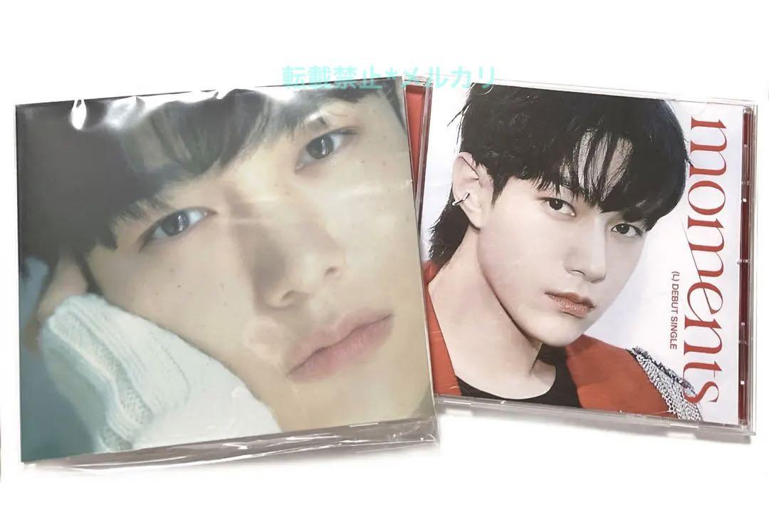 

[USED] INFINITE Kim Myung Soo “moments” First Edition Regular Edition 2 Forms Set