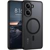 Case for Xiaomi Poco X7 Pro 5G, for MagSafe, ERBORD Matt Case, Black