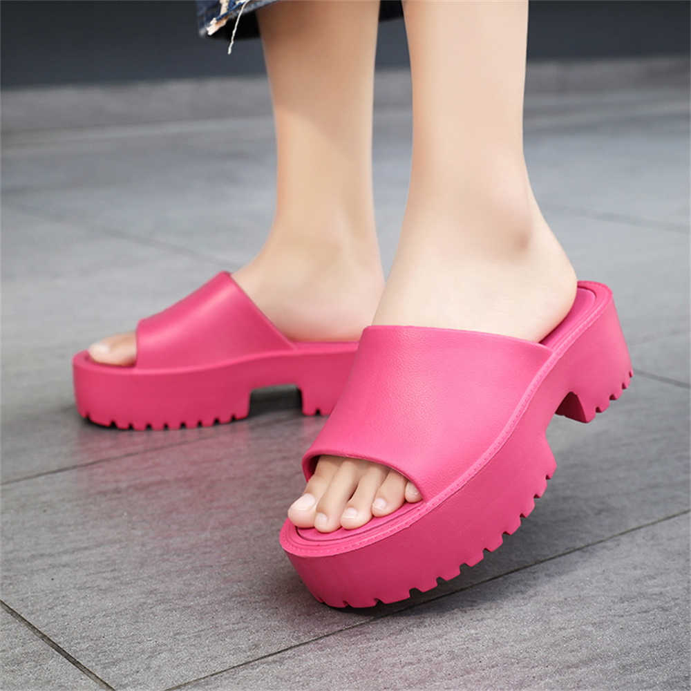 Fashion Heel Block Fuchsia White Sandals Woman Shower Slippers Shoes Comfortable Women's Boots Sneakers Sport Snekers Baskettes