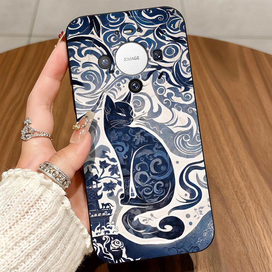 Cute Animal Matte Case For Huawei Mate 80 Pro Max P20 P30 P40 Lite E Phone Cases Soft Lightweight Silicone Anti Slip Back Cover