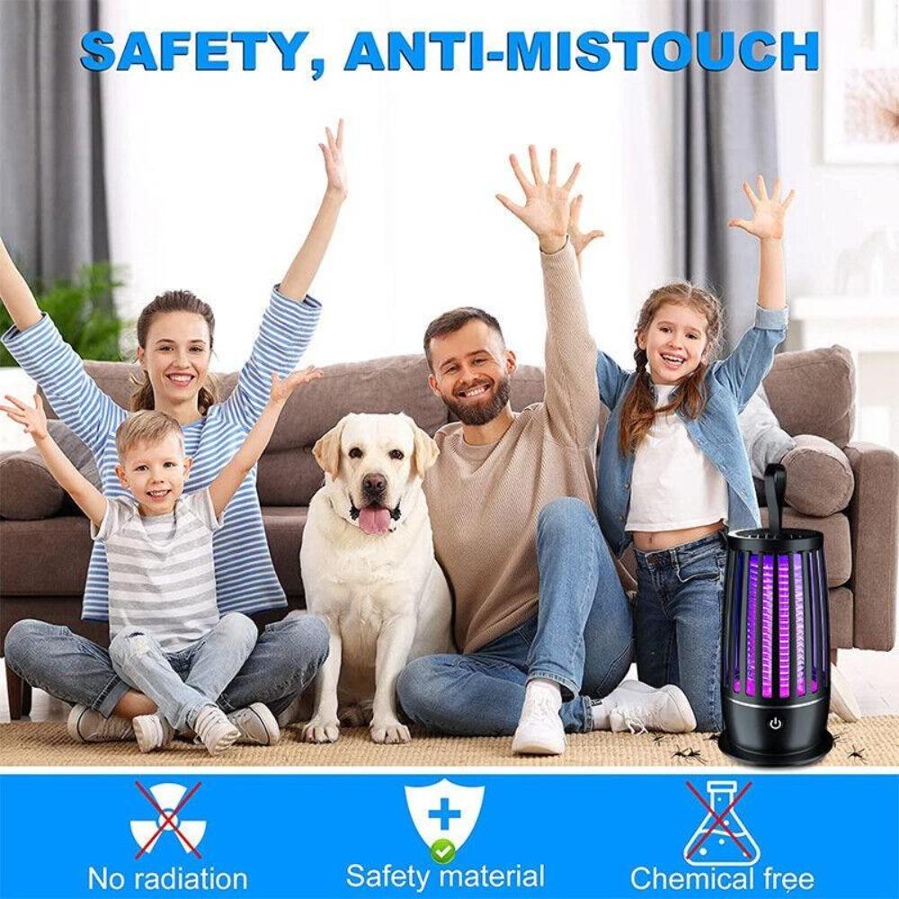 Electric Mosquito Lamp USB Charging Two-In-One Portable Mosquitoes Household Portable Outdoor Electric Shock Mosquito Killer