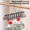 Suspender Hanger Underwear Vest Organizer Hook Strong Load-bearing Multifunctional Wardrobe Hanger with Multiple Hooks