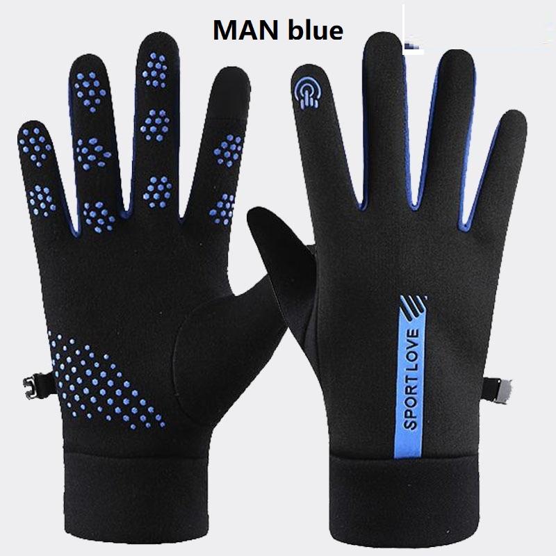 Winter Gloves Women Cycling Bike Thermal Fleece Cold Resistance Wind Waterproof Bicycle Warm Outdoor Running Skiing Mittens