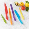 Basic Multicolored Knife Set, 12 Pieces, with Blade Guards, 35.3 X 10.5 X 3.5 Cm