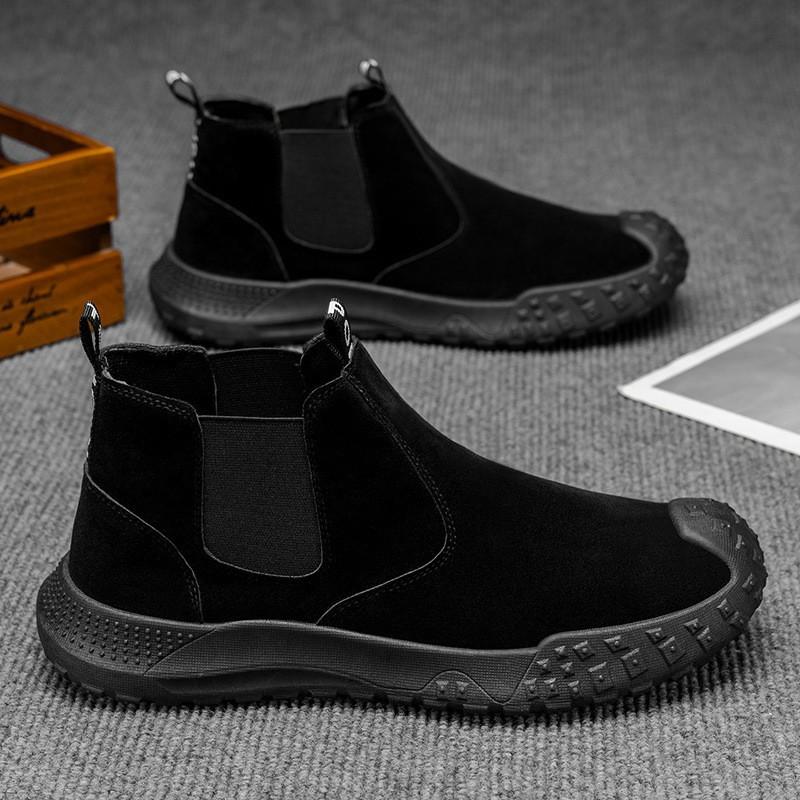 

Men s Shoes High-top Martin Boots Anti-slip Wear-resistant Construction Site Sports Casual Work Labor Protection 41