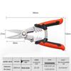 Universal Electrician Wire Strippers and Crimping Pliers, Multifunctional Tool for Wiring and Cable Cutting