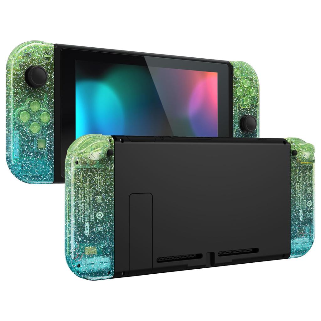 eXtremeRate Switch Replacement Shell Compatible with Handheld Controller Housing Case Compatible with Switch and Switch OLED with Fine with Full Set