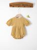 Newborn Girl's Long-Sleeve Cotton Jumpsuit for Summer