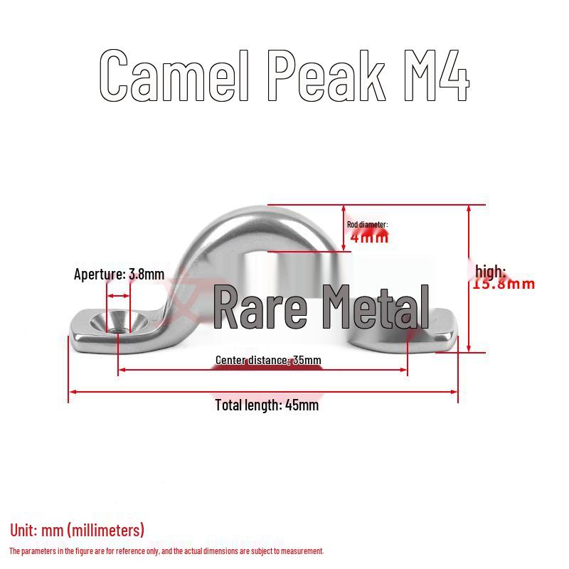 304/316 Stainless Steel U-Shaped Bow Handle for Yacht Doors
