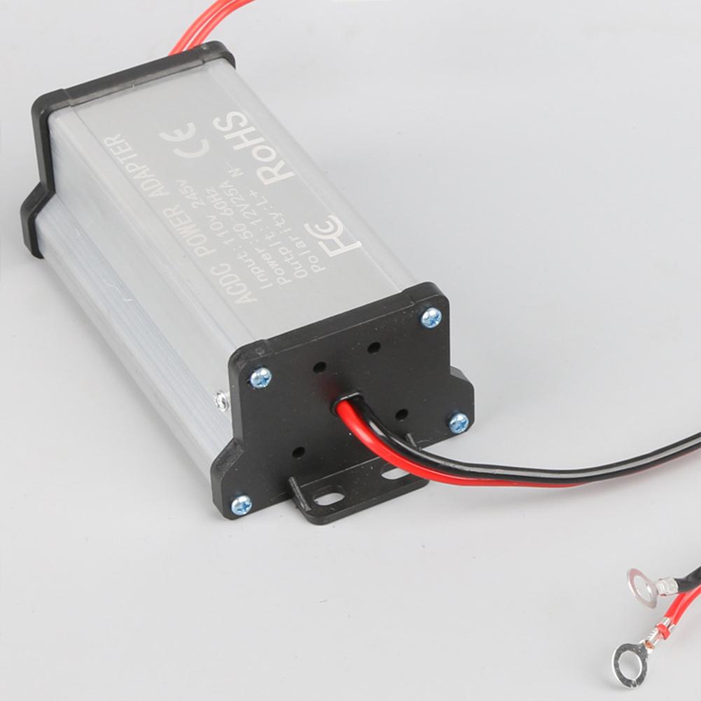 Transformer 230V To 12V25A Voltage Converter Diesel Heating Power Supply Adapter For Campervans, Garages, Home Exigent Heating