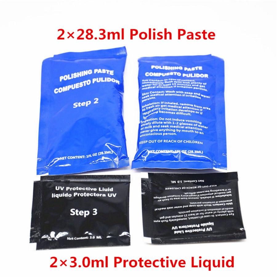 Headlight Lens Restoration Repair System Headlamp Renewer Removes Yellow Stain
