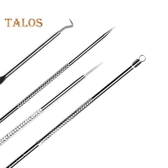 Blackhead Remover Tweezers Set Stainless Steel Acne Clip Kit with Anti-slip Handle Pimple Popper Tool Easy To Carry Blackhead Extractor Skin Care