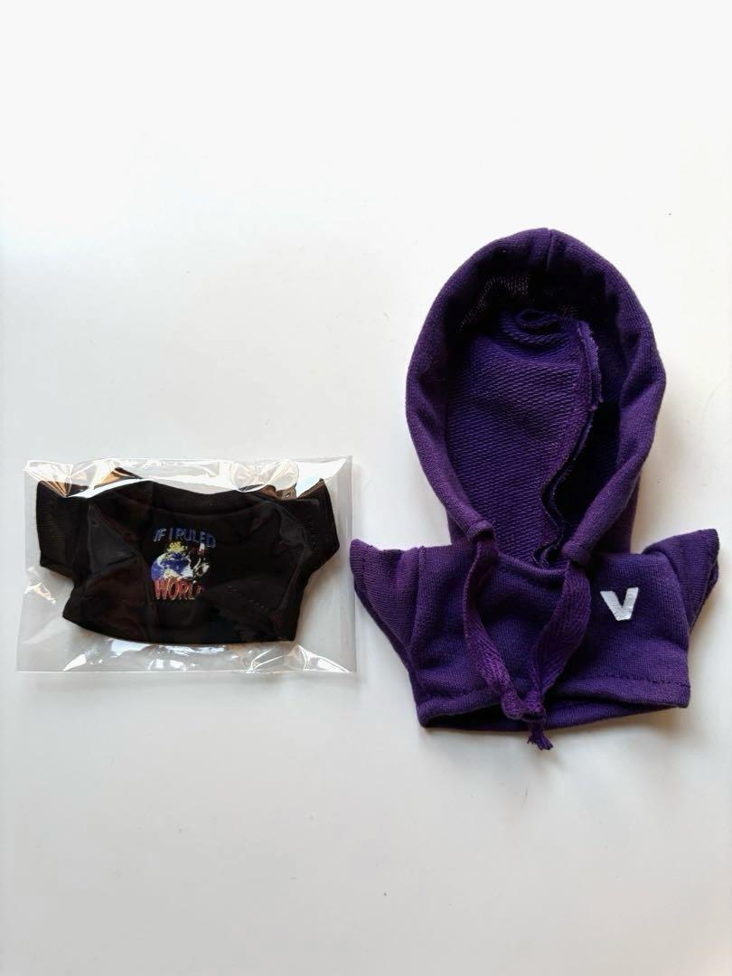 

[USED] BTS V Taehyung Plush Toy 10cm Clothes Layover Plush Toy