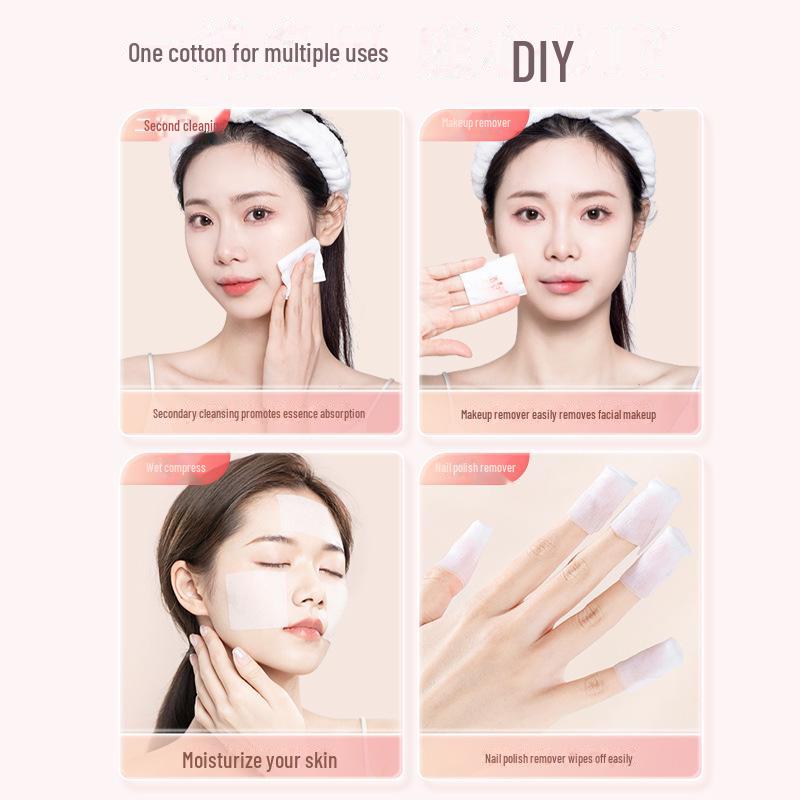 Jianmei Chuangyan Portable Cotton Makeup Remover Pads and Towels