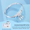 S999 Sterling Silver Dreamcatcher Bangle - Pure Silver Bracelet for Women, Perfect Qixi Festival Gift for Girlfriend or Bestie