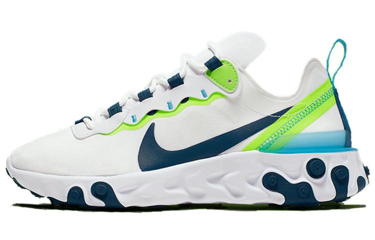 Nike React Element 55 Sea Green Volt Women s BQ2728-102 36.5