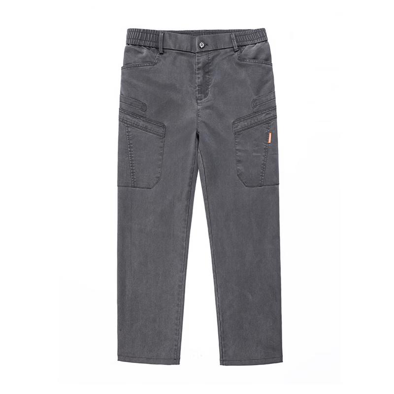 Men's Elastic Waist Straight Fit Cargo Pants
