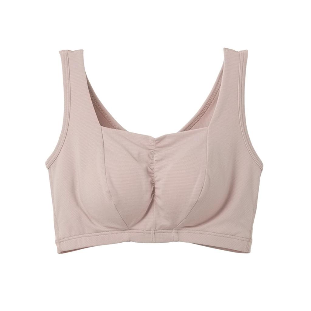 VENEX Recovery Wear Made in Japan Night Bra Shirring Bra with Pads Smoky Pink M 8780 Non-Wired Women's