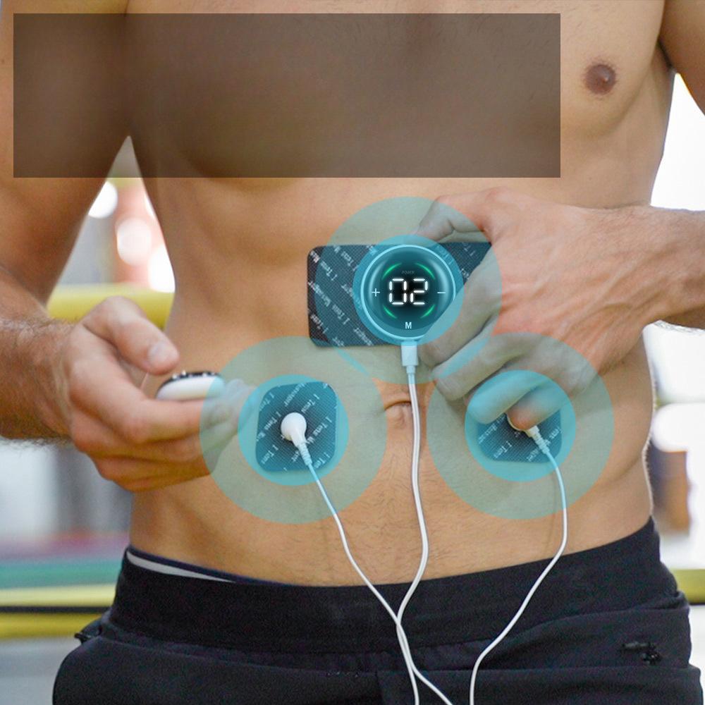 Masażer EMS Pulse Physiotherapy Instrument Meridian Bark i Neck Rehabilitation Instrument Whole Body Pulse Massage Paste