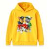 Kids Boys Girls Cartoon Dog Printed Hoodies Casual Long Sleeve Pullover Sweatshirt For Children Cute Comfortable Tops For Daily Wear