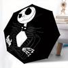 1 Auto Open Skeleton, Jack Themed Colorful 8-rib Portable Umbrella for Men and Women, A Compact Commuting Companion Suitable for Daily Drink
