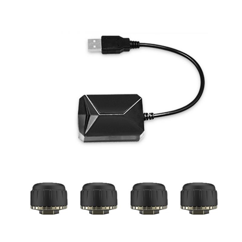 

USB Android TPMS Система контроля давления в шинах Дисплей для Android Автомобильный DVD Радио Мультимедийный Плеер С 4 Датчиками 17 X 12 X 5