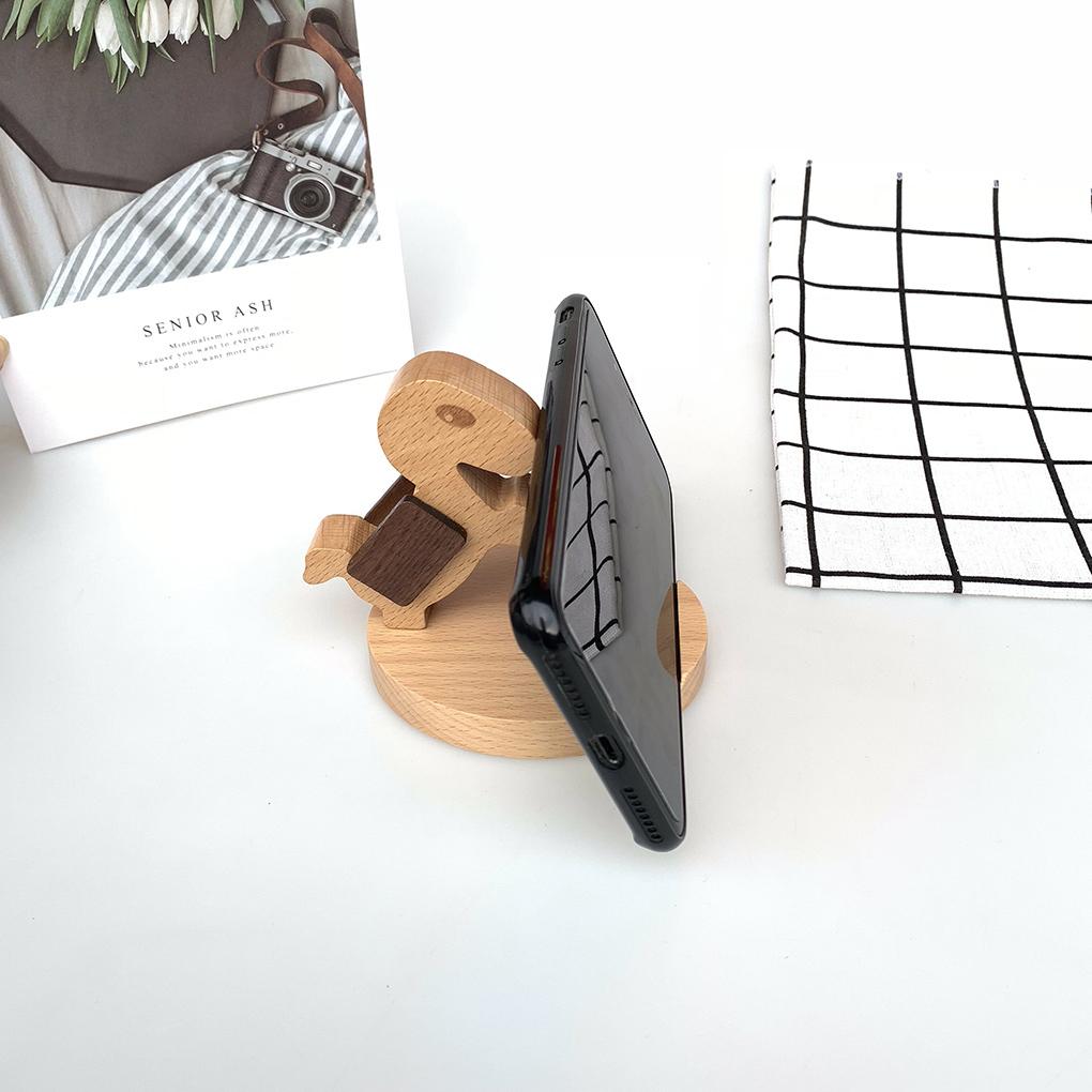 Cartoon Mobile Phone Stand Decoration Interesting Simple Cellphone Holder Desktop Ornament Cellphones Fittings