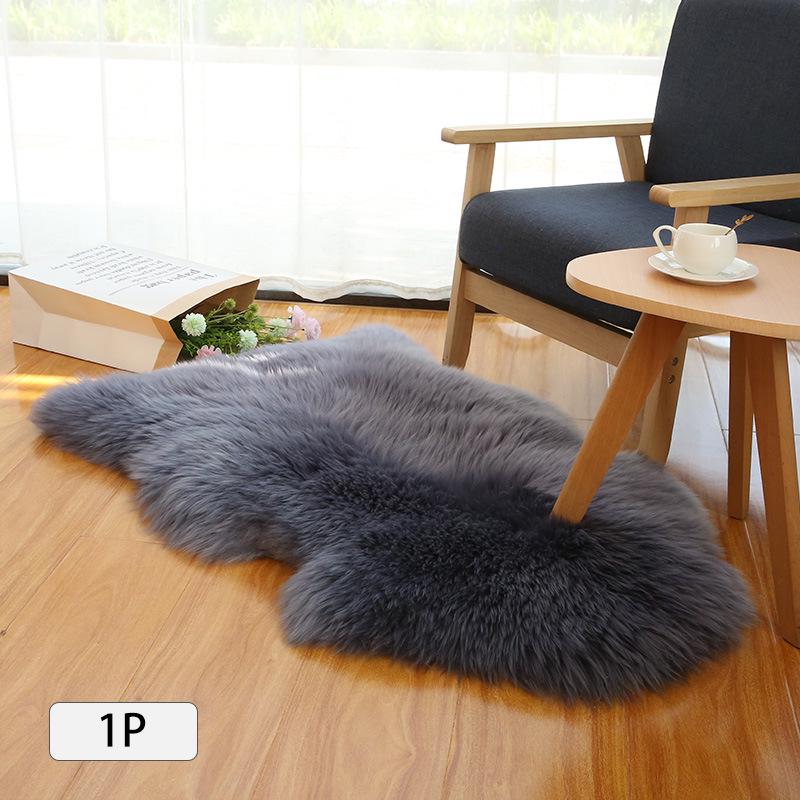 Sheepskin Wool Sofa & Bay Window Cushion Mat