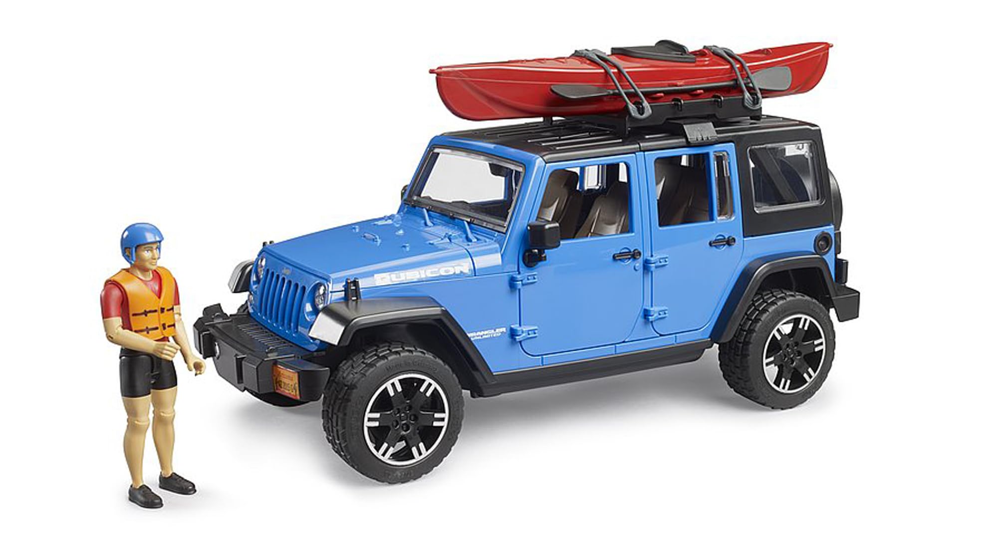 

Bruder Jeep Rubicon & Kayak (with figure) BR02529