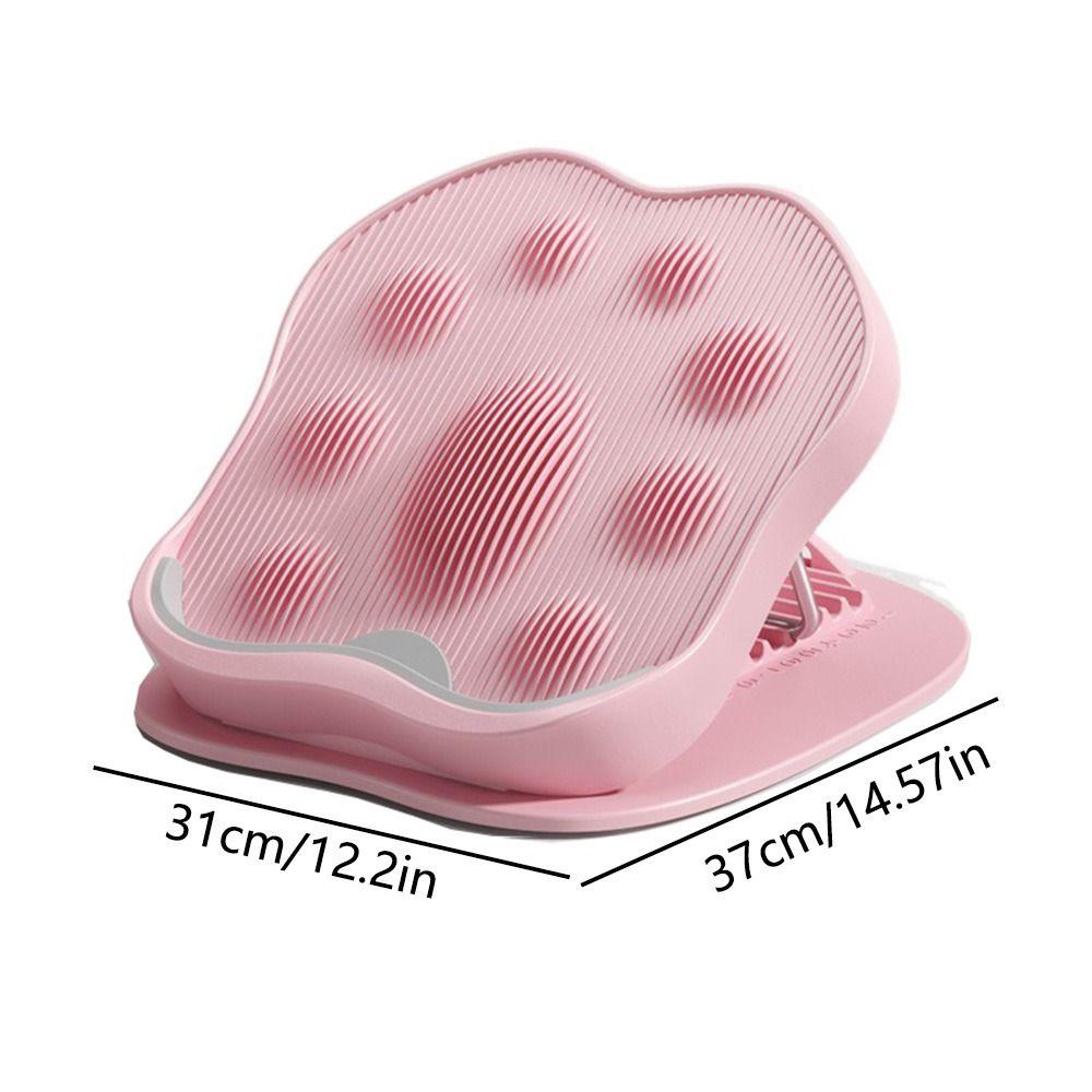 Non-slip Exercise Tilt Ramp Adjustable Foot  Inclined Pedal Durable Leg Stretch Equipment  Exercise