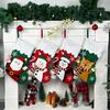 Christmas Socks Gift Bag Christmas Tree Ornaments Snowman Christmas Tree Pendant