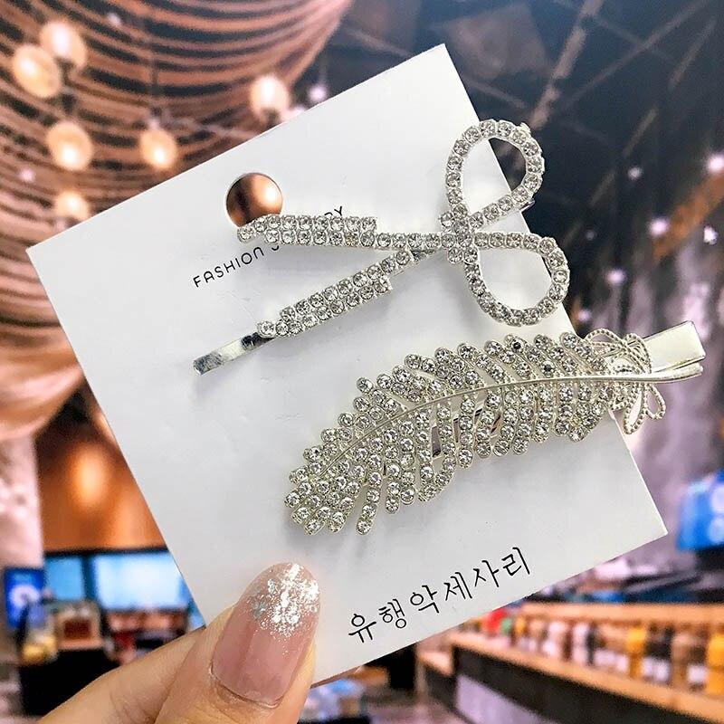 

Модная заколка для волос Matel для женщин 2021, заколка для волос с геометрическим рисунком для девочек, заколка для волос с бантом и бабочкой, головные уборы, аксессуары для волос, подарок зелёный/белый