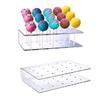 Hole Cake Pop Stand Candy Display Acrylic Stand Clear Durable Candy Stand Baby Shower Wedding Party Birthday Dessert Placement