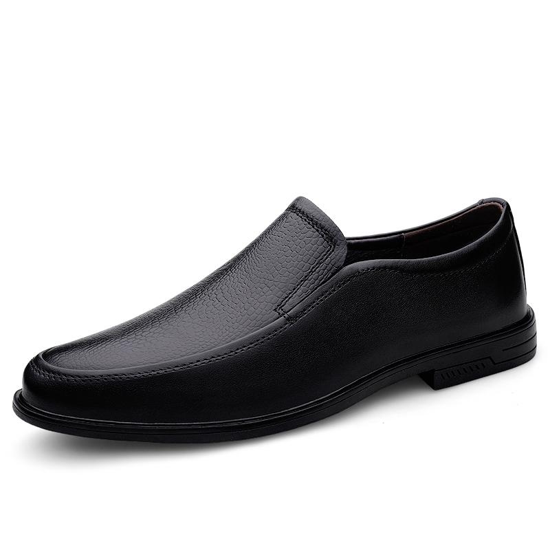 Fashion High Quality Slip-on Flats New Arrival Man Casual Shoes Fashion Genuine Leather Loafers Adults Mens Oxford Shoes Business Shoes