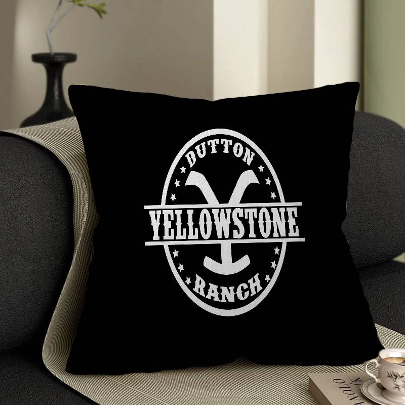 Y-Yellowstone Pillow Gift Home Office Decoration Pillow Bedroom Sofa Car Cushion CoverPillow Case