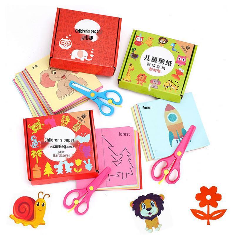 Children s Paper Cutting & Origami Craft Kit