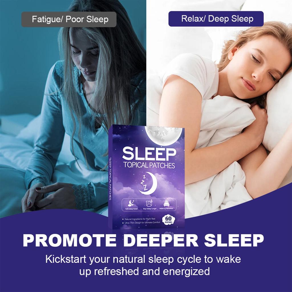 Sleep Patches With Mild Ingredients Can Improve Insomnia. They Are Suitable For Both Men And Women