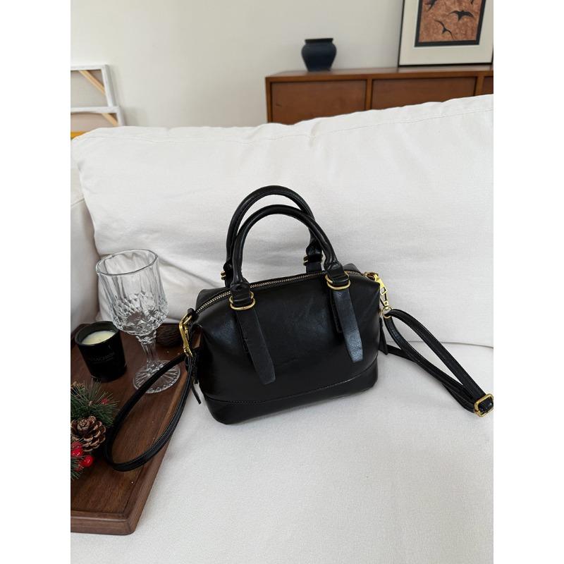 Geantă portabilă bowling all-in-one pentru femei, toamnă/iarnă, modă vintage, geantă pernă, geantă crossbody pentru navetă