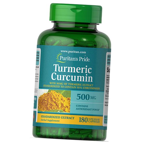 Kurkuma-Wurzelextrakt, Kurkuma-Curcumin 500, Puritan's Pride 90caps (71367017)
