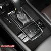 Auto Innenaufkleber Schaltgetriebe Schutzfolie Für Mazda 3 Axela - Auto Fenster Panel Aufkleber Karbonfaser Schwarz