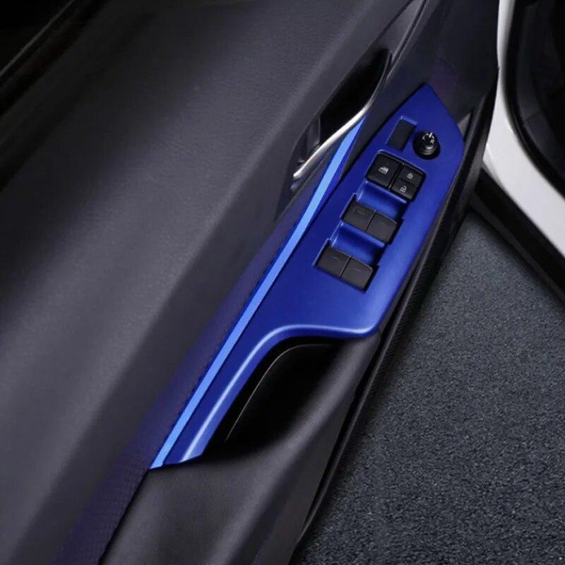For Toyota C-HR CHR 2016 2017 2018  Window Lifter Panel Frame Covers Window Lifter Panel Car Styling Car Accessories